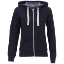 Brave Soul Women's Adrian Hooded Zip Through - Navy