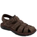 Rockport Men's CC Fisherman Sandals Dark Brown