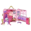 Barbie Princess Charm School Royal Bed and Bath Playset Image 1