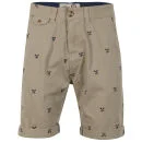 Tokyo Laundry Men's Martinez Cropped Hem Shorts - Laundered Stone