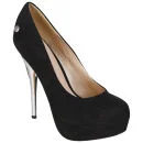 Blink Women's Suede Heels - Black - 3 - Black Image 1