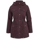 Brave Soul Women's Dallas Parka - Mulberry