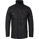 Le Breve Men's Mario Quilted Jacket - Grey