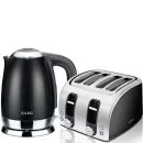 AEG Stainless Steel Toaster and Kettle Bundle - Black Image 1