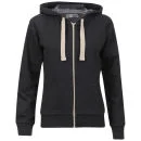 Brave Soul Women's Adrian Hooded Zip Through - Charcoal Marl