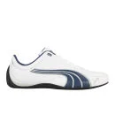 Puma Men's Drift Cat 4 Trainers - White/Navy/Denim - 6 - Whte/Navy/Denim Image 1