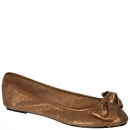 Stylist Pick 'Heidi' Women's Bow Ballerina Pump - Bronze
