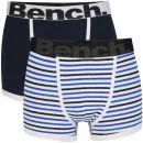 Bench Men's 2-Pack Boxers - Navy