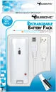 Nintendo Wii-U: Rechargeable Battery Pack - White Image 1