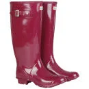 Hunter Huntress Gloss Wellies - Violet - 3 - Violet Image 1