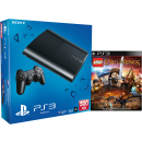 PS3: New Sony PlayStation 3 Slim Console (500 GB) - Black - Includes : Lord of the Rings Image 1