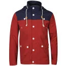 Brave Soul Men's Lloyd Jacket - Bright Red/Navy