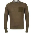 Boxfresh Men's Halle Sweatshirt - Fir Green Marl