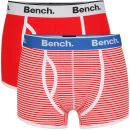 Bench Men's 2-Pack Boxers - Red
