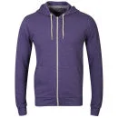 Brave Soul Men's Adrian Hoody - Purple Marl