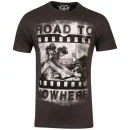 Ringspun Men's Dead End Photo Print T-Shirt - Black