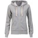 Brave Soul Women's Adrian Zip Through Hoody - Grey Marl