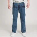 Galvanise Men's Tudor Belted Jean - Stone Wash