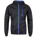 55 Soul Men's Shooting Jacket - Black/Nautical Blue