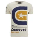 Crosshatch Men's Stargaze T-Shirt - Silver Birch
