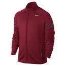 Nike Men's Element Thermal Full Zip Running Jacket - Gym Red - S - Red Image 1