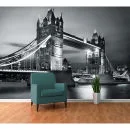 London Tower Bridge by Night Wall Mural Image 1