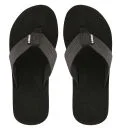 Dunlop Men's Embossed Slide Flip Flops - Black/White