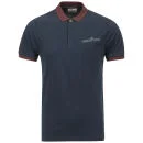 Boxfresh Men's Kadin Chambray Pocket Polo Shirt - Navy