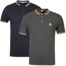 Carter Men's 2-Pack Polo Shirt - Navy/Charcoal
