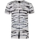 Atticus Men's Skeleton Short Sleeved Slim T-Shirt - White
