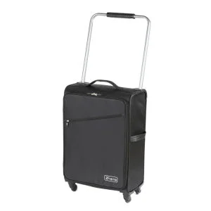Z Frame 18 Inch Super Lightweight 4 Wheel Suitcase - Black Image 1