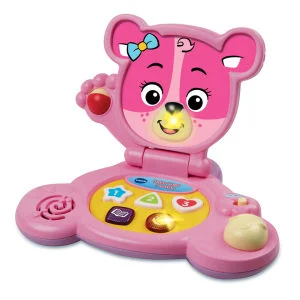 Vtech Baby Bear Laptop - Pink Image 1