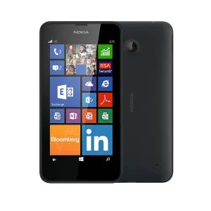 Nokia Lumia 635 Smartphone (Sim Free, 4G, 4.5 Inch, 8GB) - Black Image 1