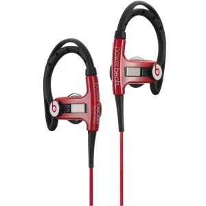 Monster Power Beats by Dr.Dre Sport In-Ear Headphones - Black/Red