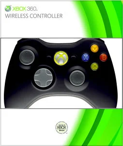 Xbox 360 Black Controller