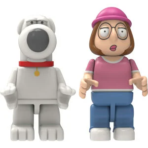 K'NEX Family Guy: Brian and Meg Buildable Figures (44041) Image 1
