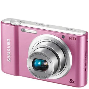 Samsung ST68 Compact Digital Camera (16MP, 5x Optical, 2.7 Inch LCD) - Pink