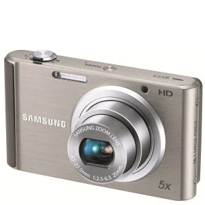 Samsung ST77 Compact Digital Camera (16MP, 5x Optical, 2.7Inch LCD) - Silver