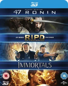 47 Ronin 3D / RIPD 3D / Immortals 3D