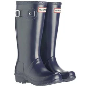 Hunter Original Kids' Wellies - Navy - 7 - Navy Image 1