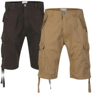 55 Soul Men's 2-Pack Conway Shorts - Charcoal/Stone