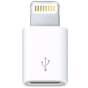 Apple Lightning to Micro USB Adapter Image 1