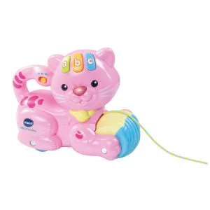 Vtech Pull and Play Kitten - Pink Image 1
