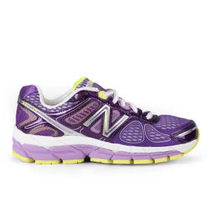 New Balance Women's W860 V4 Stability Running Shoes - Purple - 4 - Purple/Lilac Image 1