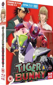 Tiger and Bunny: Part 4 - Episodes 20-25 (Includes DVD)