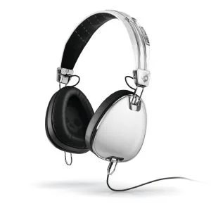 Skullcandy Aviator 2.0 Over Ear Headphones with Mic - White Image 1