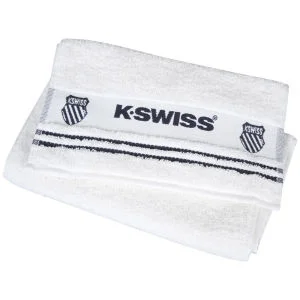 K-Swiss Logo Towel - White/Navy
