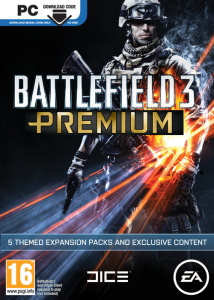Battlefield 3: Premium (Expansion Pack) (Code In A Box) Image 1