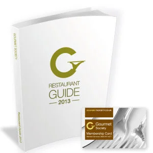 Half Price Gourmet Society Restaurant Discount Card Image 1