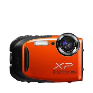 Fujifilm FinePix XP70 Tough Outdoor Digital Camera (16MP, 5x Optical Zoom) - Orange Image 1